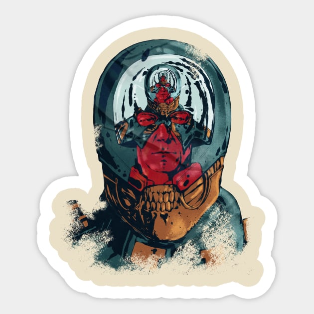 Peacemaker vs Bloodsport (by Alexey Kotolevskiy) Sticker by Kotolevskiy